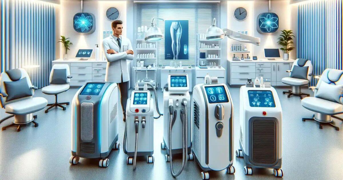 効果と痛みで選ぶ!メンズ医療脱毛機械はどれがいい?蓄熱式・熱破壊式・ヤグレーザー?